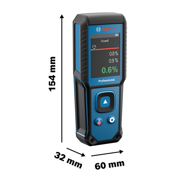 Вимірювач вологості Bosch Professional GMM 1-15 (0601078200) - зображення 2