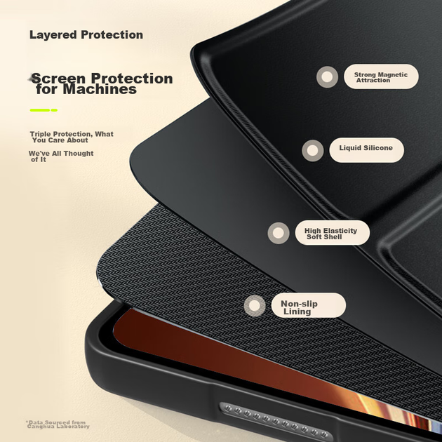 Чохол для планшета Honor Pad GT Pro 12.3 CangHua CK120 Black - Фото 9 Чохол для планшета Honor Pad GT Pro 12.3 CangHua CK120 Black - зображення 9