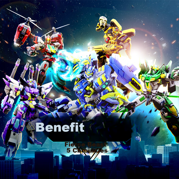 Игрушка-трансформер DISON Transforming Alliance 5 Beast Wars Chronicles, Pulsar Maximus Mecha, коллекционная игрушка для мальчиков, подарок для детей. - изображение 5