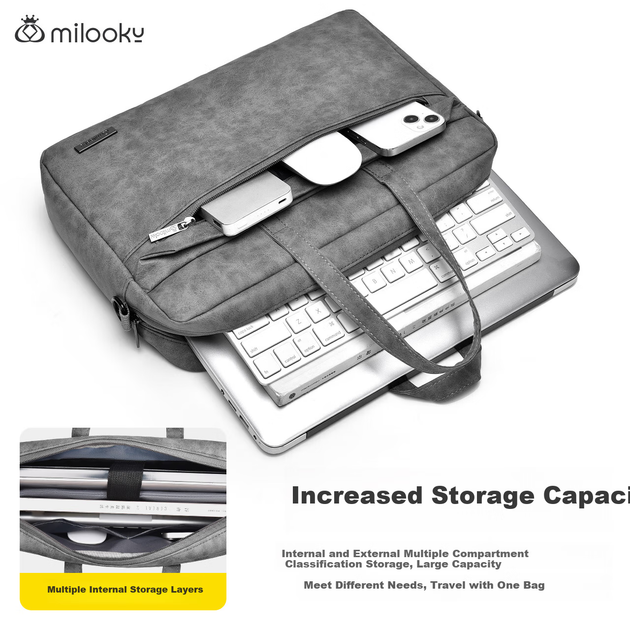 Рюкзак Milooky для игрового ноутбука 17/17.3", вместительный - Фото 7 Рюкзак Milooky для игрового ноутбука 17/17.3", вместительный - изображение 7
