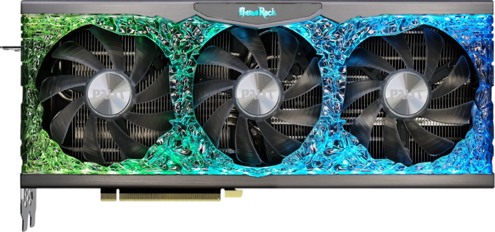 Відеокарта GeForce RTX 3070 8GB Palit GameRock (NE63070019P2-1040G) Б/В - Фото 1 Відеокарта GeForce RTX 3070 8GB Palit GameRock (NE63070019P2-1040G) Б/В - изображение 1
