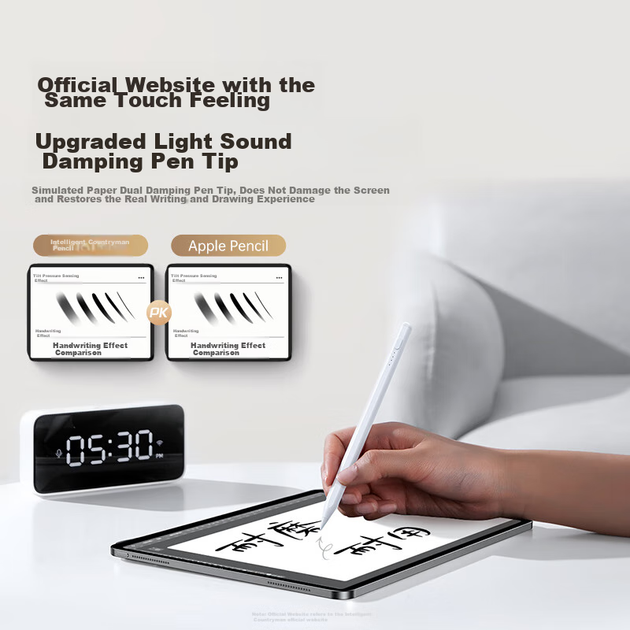 Стилус WITGOER ємнісний для iPad магнітний сумісний з Apple Pencil - зображення 10