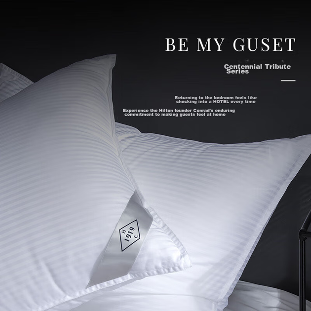 Подушка Canasin Hilton Comfort антибактериальная, для шеи, 48x74 см, белая - Фото 5 Подушка Canasin Hilton Comfort антибактериальная, для шеи, 48x74 см, белая - изображение 5