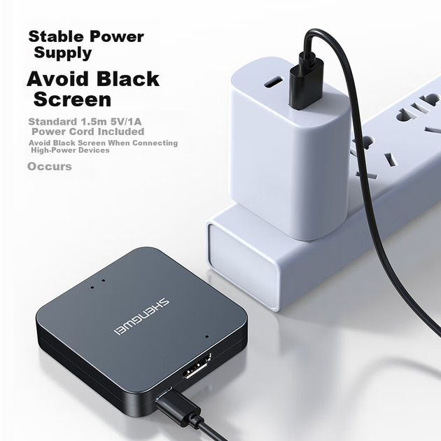 Разветвитель HDMI Shengwei 4K 60 Гц (DHD5102G) - изображение 2