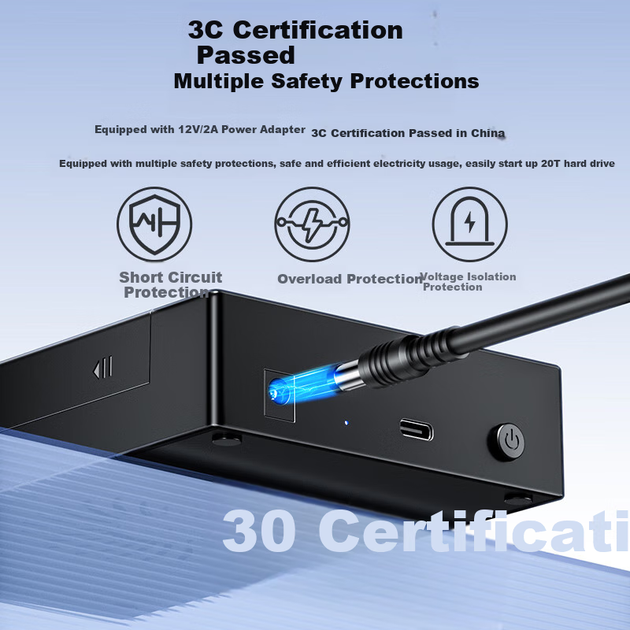 Корпус Mihu для жесткого диска 3.5" внешний USB 3.0, SATA, для HDD/SSD, X3A - изображение 9