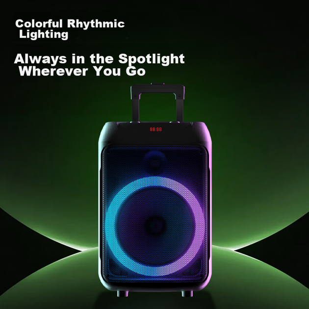 Колонка PHILIPS SD169 Bluetooth уличная для танцев, тележка, глубокий бас, для гитары - Фото 3 Колонка PHILIPS SD169 Bluetooth уличная для танцев, тележка, глубокий бас, для гитары - изображение 3