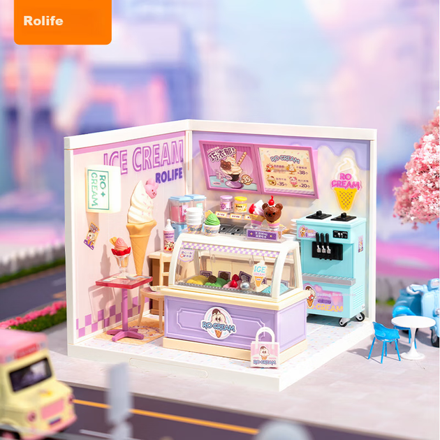 Конструктор Rolife Super World Магазин морозива - зображення 4
