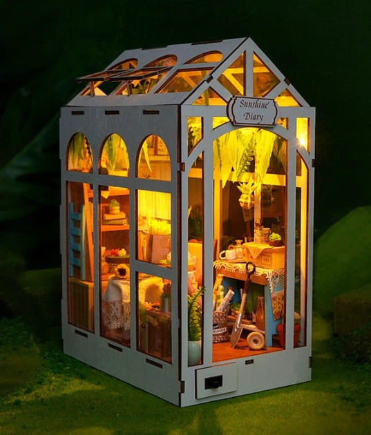 Бук Нук Щоденник сонячного світла Інтер'єрний конструктор Roombox DIY House Sunshine Diary TL-3 - изображение 2