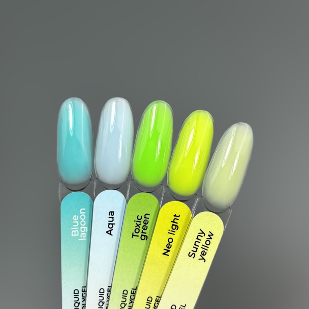 Жидкий полигель Touch Liquid polygel, Aqua, 15 мл - Фото 3 Жидкий полигель Touch Liquid polygel, Aqua, 15 мл - изображение 3