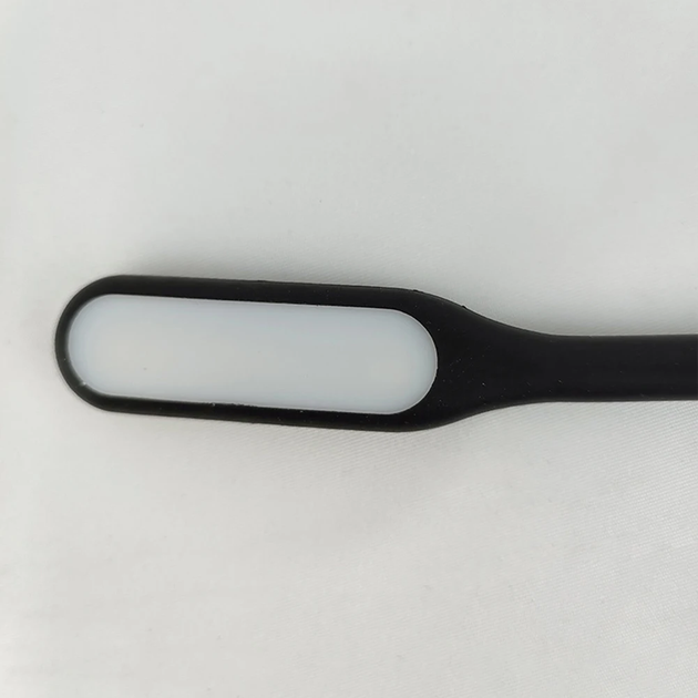 USB LED лампа гибкая для ноутбука и клавиатуры 5V черная (1999/1) - изображение 6