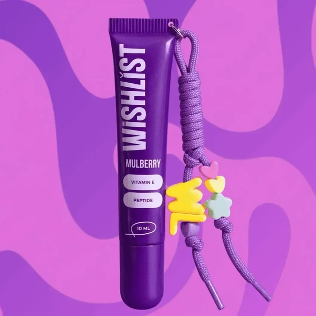 Бальзам-блиск для губ Mulberry WiSHLiST, 10 мл + брелок-шнурок - изображение 8