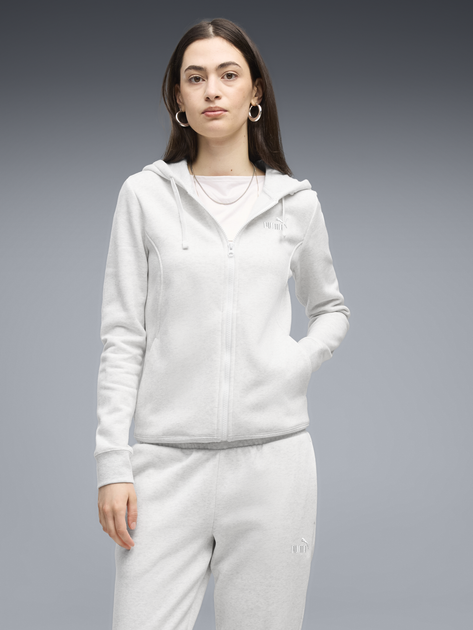 Спортивный костюм женский Puma Tracksuits 69399305 M White Glow Heather (4070033547465) - изображение 3