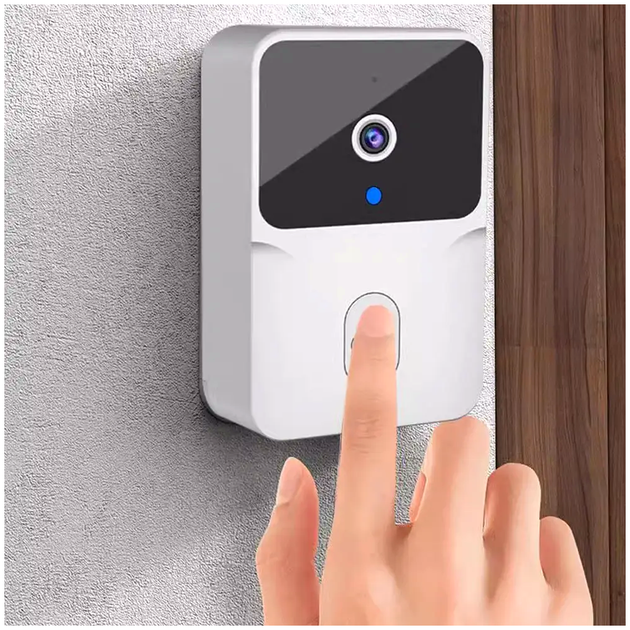 Беспроводная видеокамера звонка 720P ночное видение Wi-Fi для дома белый LS-1414 - изображение 8