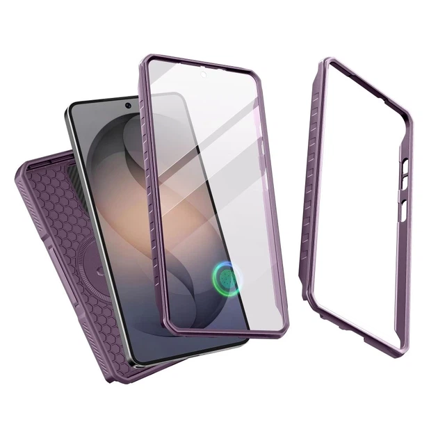 Чехол Tech-Protect Kevlar MagSafe для Samsung Galaxy S26 Ultra Violet with MagSafe (5906302340057) - Фото 3 Чехол Tech-Protect Kevlar MagSafe для Samsung Galaxy S26 Ultra Violet with MagSafe (5906302340057) - изображение 3