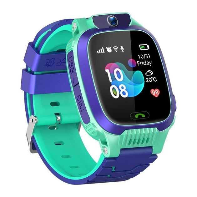 Дитячий смарт-годинник Lemfo D16S з GPS трекером, 4G LTE, SIM-картою, відеодзвінком, камерою, прослуховуванням, Wi-Fi / LBS, кнопкою SOS та вологозахистом IP67 для дітей - зображення 3