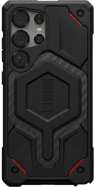 Чехол противоударный UAG MonoPro MagSafe (Original) для Samsung Galaxy S25 Ultra (S938) Carbon Fiber 214464114242 - Фото 1 Чехол противоударный UAG MonoPro MagSafe (Original) для Samsung Galaxy S25 Ultra (S938) Carbon Fiber 214464114242 - изображение 1