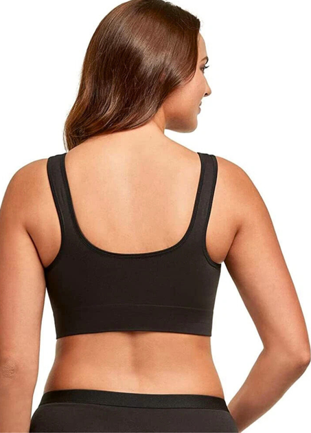 Бесшовный бюстгальтер-топ Sensabelle Seamless Bra S/M Черный (8973) - изображение 4