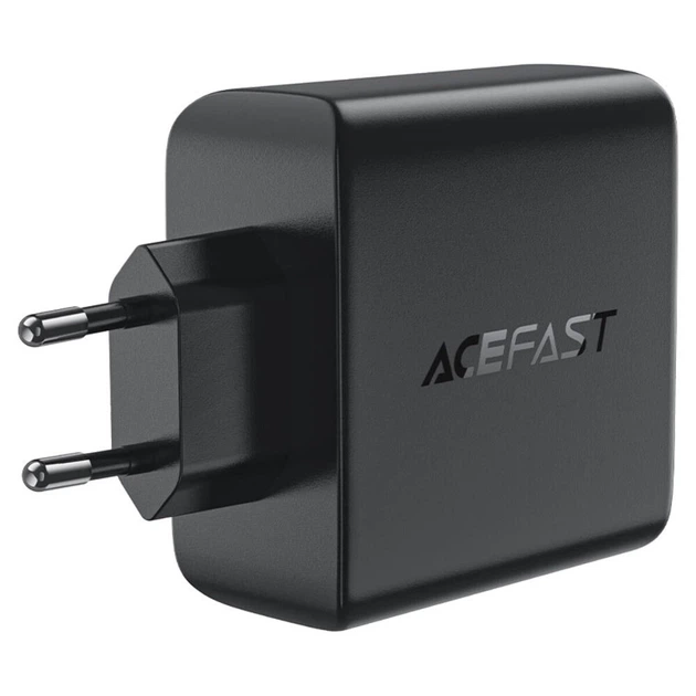 Зарядний пристрій для телефону Acefast PD 100 Вт GaN 3xUSB-C+USB-A Чорний (A94) - зображення 4