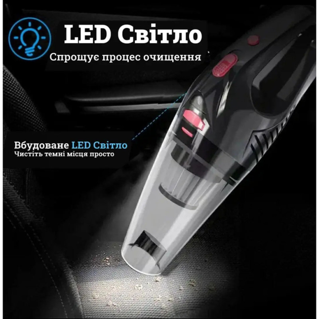 Беспроводной пылесос Moltis A1 120W сила всасывания 8000Pa 10005 - изображение 3