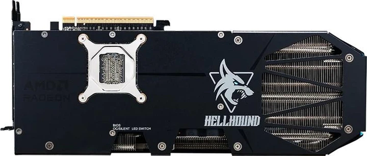 Видеокарта PowerColor AMD Radeon RX 9070 12GB GRE Hellhound (RX9070GRE 12G-L/OC) (GDDR6, 192 bit, PCI-E v5.0 x16) - Фото 2 Видеокарта PowerColor AMD Radeon RX 9070 12GB GRE Hellhound (RX9070GRE 12G-L/OC) (GDDR6, 192 bit, PCI-E v5.0 x16) - изображение 2