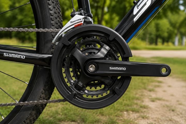 Шатуны Shimano 48/38/28T 170 мм под квадрат для велосипеда - изображение 2
