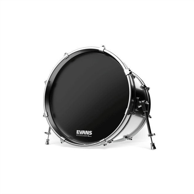Пластик для бас-барабана Evans 22" RESONANT BLACK - зображення 2