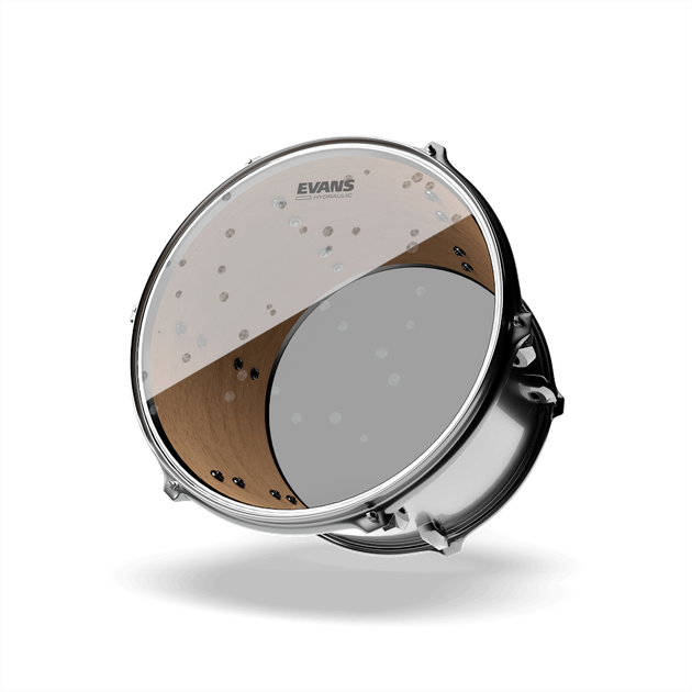 Пластик для тома Evans HYDRAULIC Clear Rock Tom Pack (10", 12", 16") - Фото 2 Пластик для тома Evans HYDRAULIC Clear Rock Tom Pack (10", 12", 16") - зображення 2