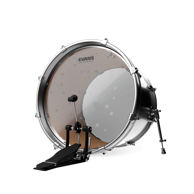 Пластик для бас-барабана Evans 22" HYDRAULIC GLASS Bass - зображення 2