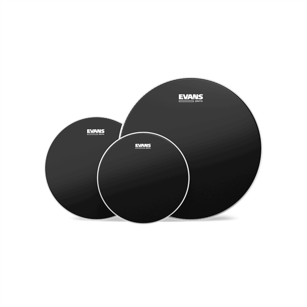 Пластик для тома Evans ONYX Frosted Standard Tom Pack (12", 13", 16") - Фото 1 Пластик для тома Evans ONYX Frosted Standard Tom Pack (12", 13", 16") - зображення 1
