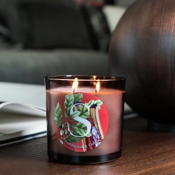 Свічка Sandalwood & Oak, 350 гр - изображение 2