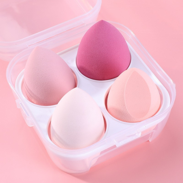 Набор мягких спонжей для макияжа ANbeauty 4 шт - Фото 2 Набор мягких спонжей для макияжа ANbeauty 4 шт - изображение 2