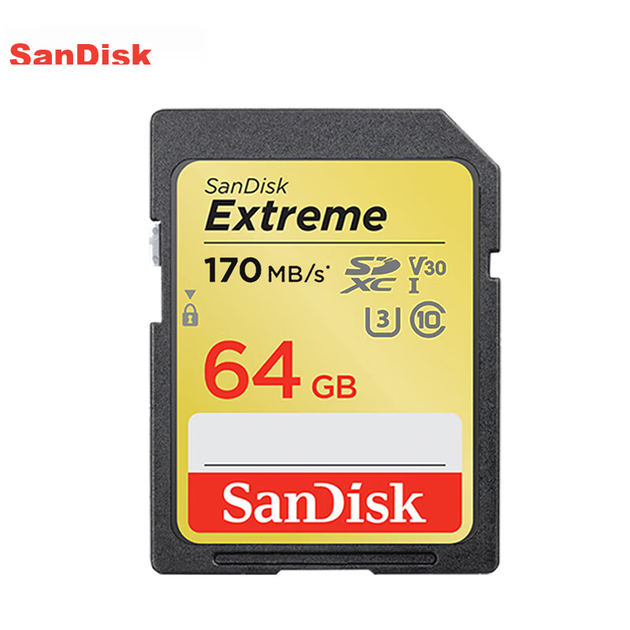 Карта пам'яті SANDISK SDXC 64GB Class 10 UHS-I U3 V30 (SDSDXV6-064G-ZNCIN) - зображення 3