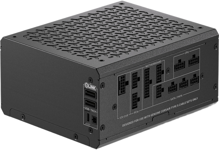 Блок живлення Corsair HX1000i SHIFT 1000W (0840006602392) - Фото 5 Блок живлення Corsair HX1000i SHIFT 1000W (0840006602392) - зображення 5