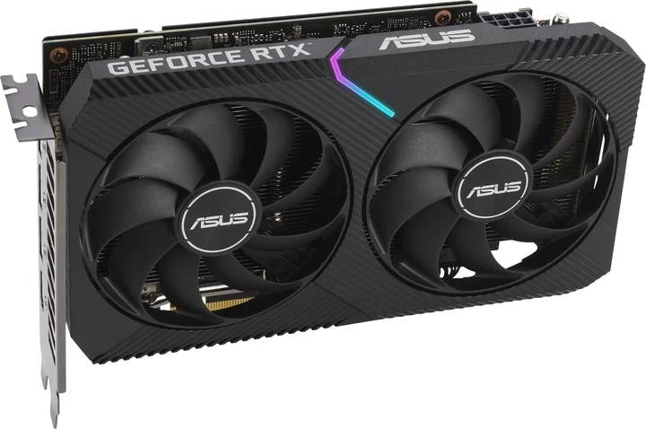 Видеокарта GeForce RTX 3060 Ti 8Gb GDDR6 Asus Dual Mini Refurbished - изображение 4