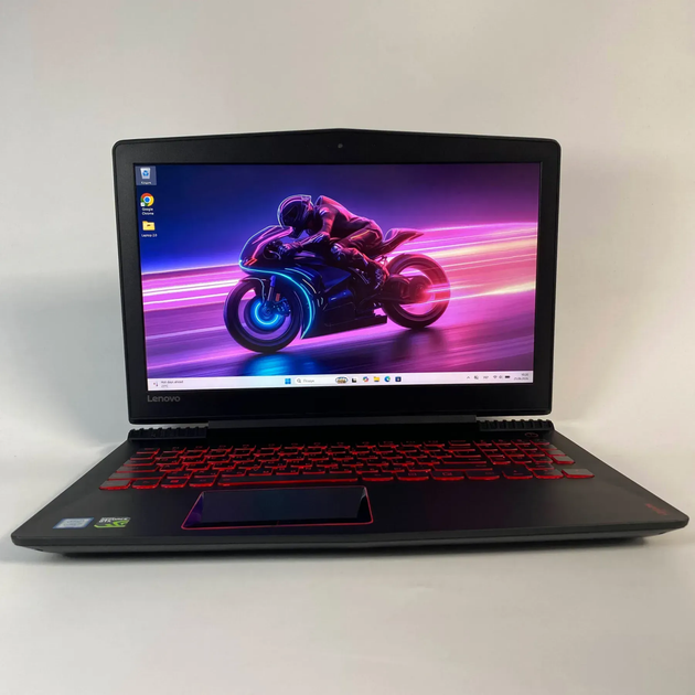 Игровой ноутбук Lenovo Legion Y720-15IKBN / 15.6" (1920x1080) IPS / Intel Core i7-7700HQ (4 (8) ядра по 2.8 - 3.8 GHz) / 16 GB DDR4 / 128 GB SSD + 1000 GB HDD / nVidia Geforce GTX 1050 Ti, 4 GB GDDR5, 128-bit / HDMI б/у + Подарок Беспроводная мышь / USB - Фото 2 Игровой ноутбук Lenovo Legion Y720-15IKBN / 15.6" (1920x1080) IPS / Intel Core i7-7700HQ (4 (8) ядра по 2.8 - 3.8 GHz) / 16 GB DDR4 / 128 GB SSD + 1000 GB HDD / nVidia Geforce GTX 1050 Ti, 4 GB GDDR5, 128-bit / HDMI б/у + Подарок Беспроводная мышь / USB - изображение 2