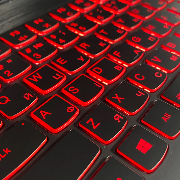 Игровой ноутбук Lenovo Legion Y720-15IKBN / 15.6" (1920x1080) IPS / Intel Core i7-7700HQ (4 (8) ядра по 2.8 - 3.8 GHz) / 16 GB DDR4 / 128 GB SSD + 1000 GB HDD / nVidia Geforce GTX 1050 Ti, 4 GB GDDR5, 128-bit / HDMI б/у + Подарок Беспроводная мышь / USB - Фото 6 Игровой ноутбук Lenovo Legion Y720-15IKBN / 15.6" (1920x1080) IPS / Intel Core i7-7700HQ (4 (8) ядра по 2.8 - 3.8 GHz) / 16 GB DDR4 / 128 GB SSD + 1000 GB HDD / nVidia Geforce GTX 1050 Ti, 4 GB GDDR5, 128-bit / HDMI б/у + Подарок Беспроводная мышь / USB - изображение 6