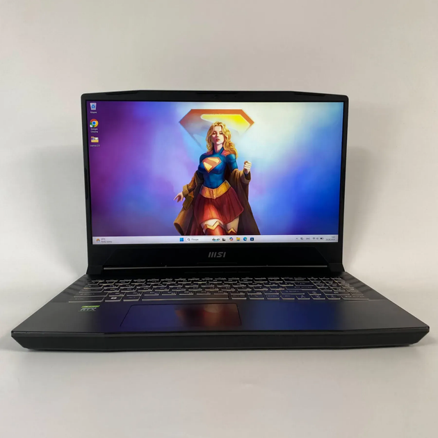 Игровой ноутбук Б-класс MSI Pulse GL66-12UGKV / 15.6" (1920x1080) IPS / Intel Core i5-12450H (8 (12) ядер по 3.3 - 4.4 GHz) / 16 GB DDR4 / 512 GB SSD / nVidia GeForce RTX 3050, 4 GB GDDR6, 128-bit / WebCam / HDMI б/у + Подарок Беспроводная мышь / USB - Фото 2 Игровой ноутбук Б-класс MSI Pulse GL66-12UGKV / 15.6" (1920x1080) IPS / Intel Core i5-12450H (8 (12) ядер по 3.3 - 4.4 GHz) / 16 GB DDR4 / 512 GB SSD / nVidia GeForce RTX 3050, 4 GB GDDR6, 128-bit / WebCam / HDMI б/у + Подарок Беспроводная мышь / USB - изображение 2