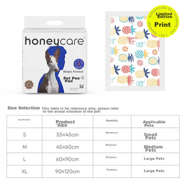Пеленки для животных HONEYCARE впитывающие XL 120×90см 10шт - изображение 6