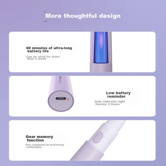 Электрические щипцы для завивки ресниц TOUCHBeauty Eyelash Curler 3.0 с подогревом, подходят для всех форм глаз, обеспечивают стойкий завиток, перезаряжаемая модель, отличный подарок на праздник. - изображение 11