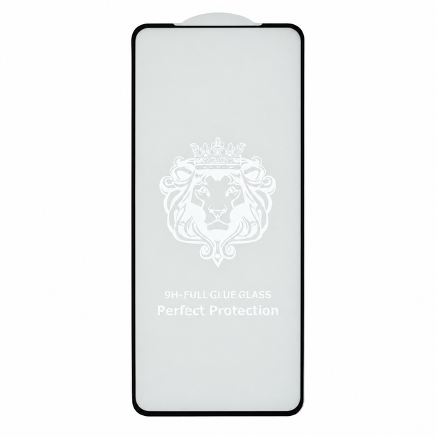 Защитное стекло Lion для Xiaomi Redmi Note 11 Full Glue, с черной рамкой - изображение 2