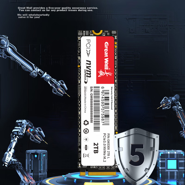 SSD Great Wall GW3300 512ГБ M.2 NVMe PCIe 3.0 - изображение 8