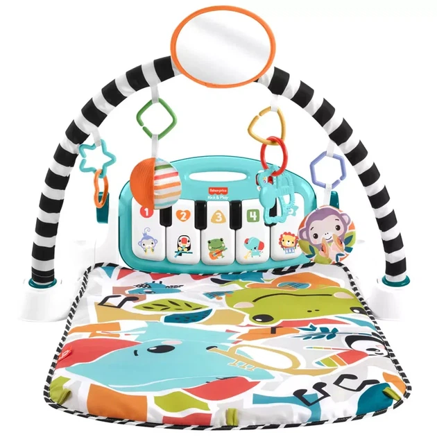 Коврик-игровой центр Fisher Price Нажми и играй с технологией Smart Stages (HWY58) - Фото 3 Коврик-игровой центр Fisher Price Нажми и играй с технологией Smart Stages (HWY58) - изображение 3