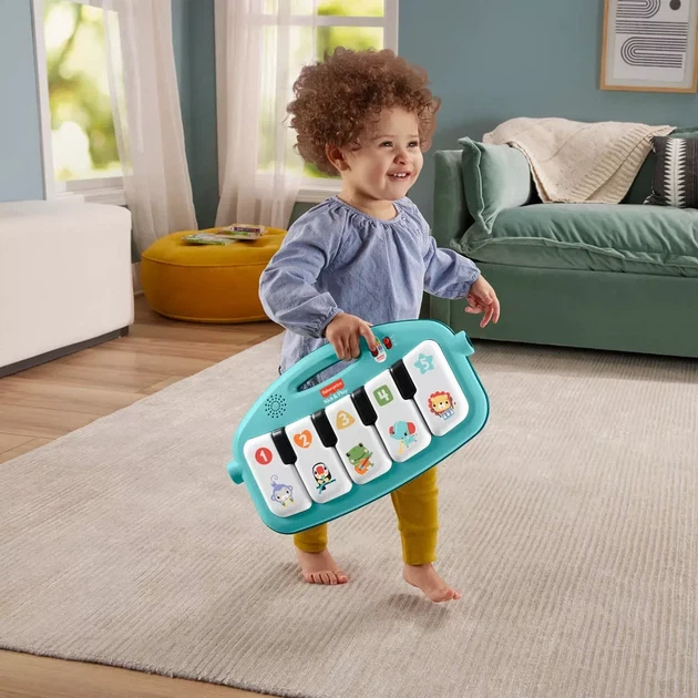 Коврик-игровой центр Fisher Price Нажми и играй с технологией Smart Stages (HWY58) - Фото 5 Коврик-игровой центр Fisher Price Нажми и играй с технологией Smart Stages (HWY58) - изображение 5
