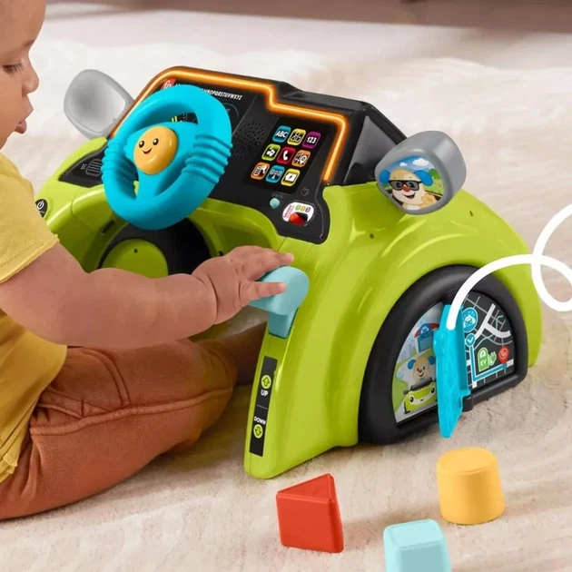 Интерактивный руль Fisher Price Маленький водитель с технологией Smart Stages (HTW88) - изображение 8