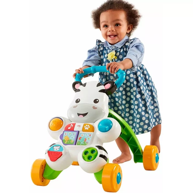 Интерактивные ходунки Fisher Price Зебра (DLD80) - изображение 6