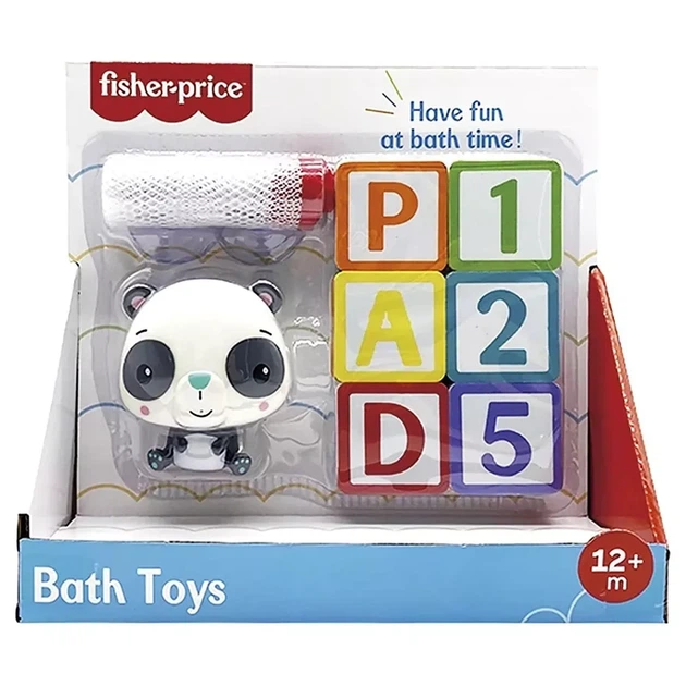 Іграшка Fisher Price Панда з набором літер та цифр для гри з водою (GMBT004B) - Фото 1 Іграшка Fisher Price Панда з набором літер та цифр для гри з водою (GMBT004B) - зображення 1