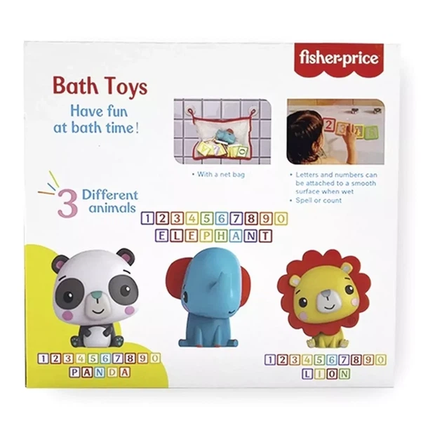 Іграшка Fisher Price Панда з набором літер та цифр для гри з водою (GMBT004B) - Фото 2 Іграшка Fisher Price Панда з набором літер та цифр для гри з водою (GMBT004B) - зображення 2