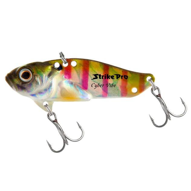 Блесна Strike Pro Cyber Vibe 35S 4.5г BLG - Фото 1 Блесна Strike Pro Cyber Vibe 35S 4.5г BLG - изображение 1