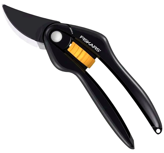 Плоскостной секатор 20.8 см для сада нержавеющая сталь Fiskars HM-0050 - Фото 1 Плоскостной секатор 20.8 см для сада нержавеющая сталь Fiskars HM-0050 - изображение 1