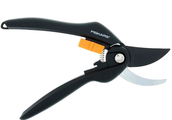 Плоскостной секатор 20.8 см для сада нержавеющая сталь Fiskars HM-0050 - Фото 4 Плоскостной секатор 20.8 см для сада нержавеющая сталь Fiskars HM-0050 - изображение 4